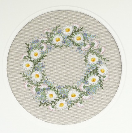 Spring Wreath by Jo Butcher - Click Image to Close
